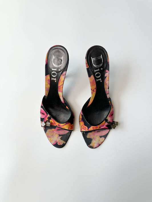 Christian Dior Mini Gambler Mules