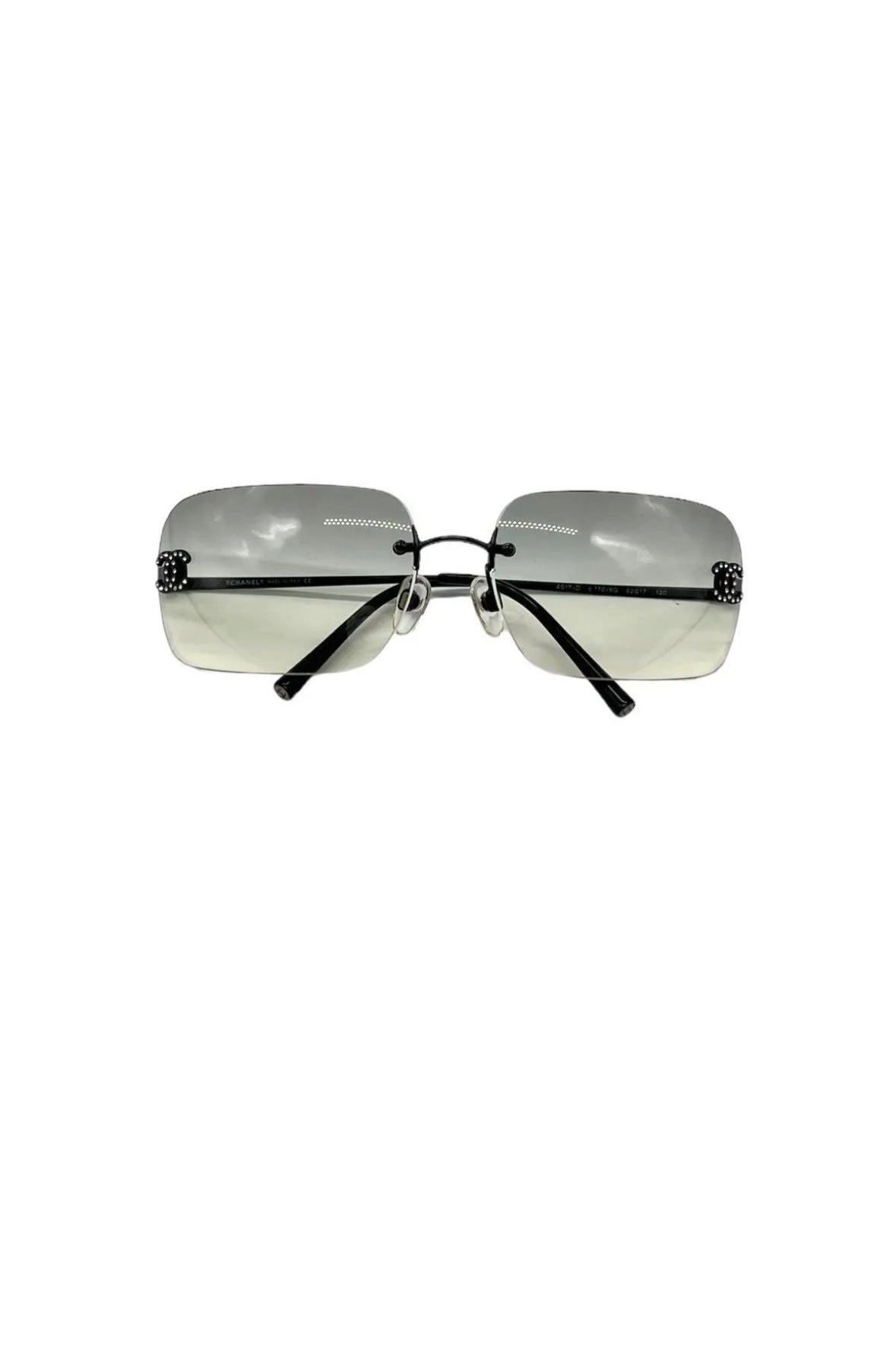 Chanel Rimless CC Diamanté Sunglasses