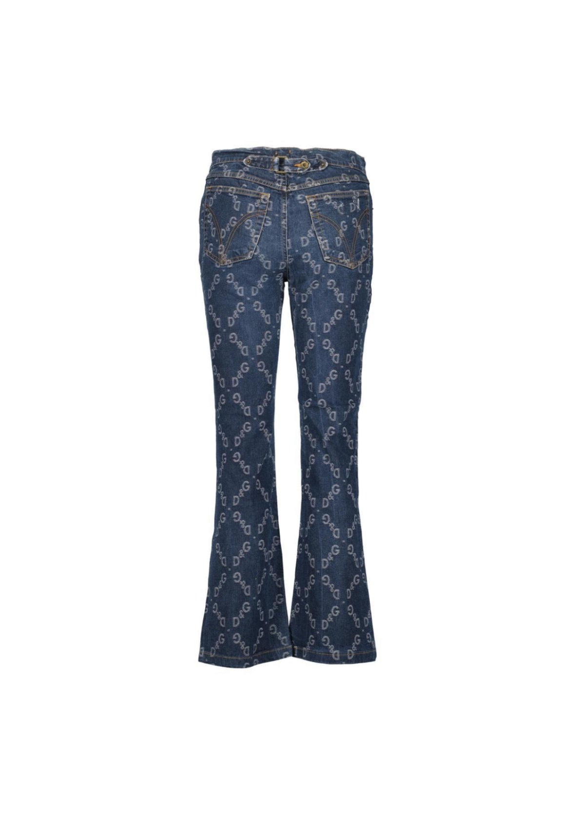 D&G Logo Print Jeans