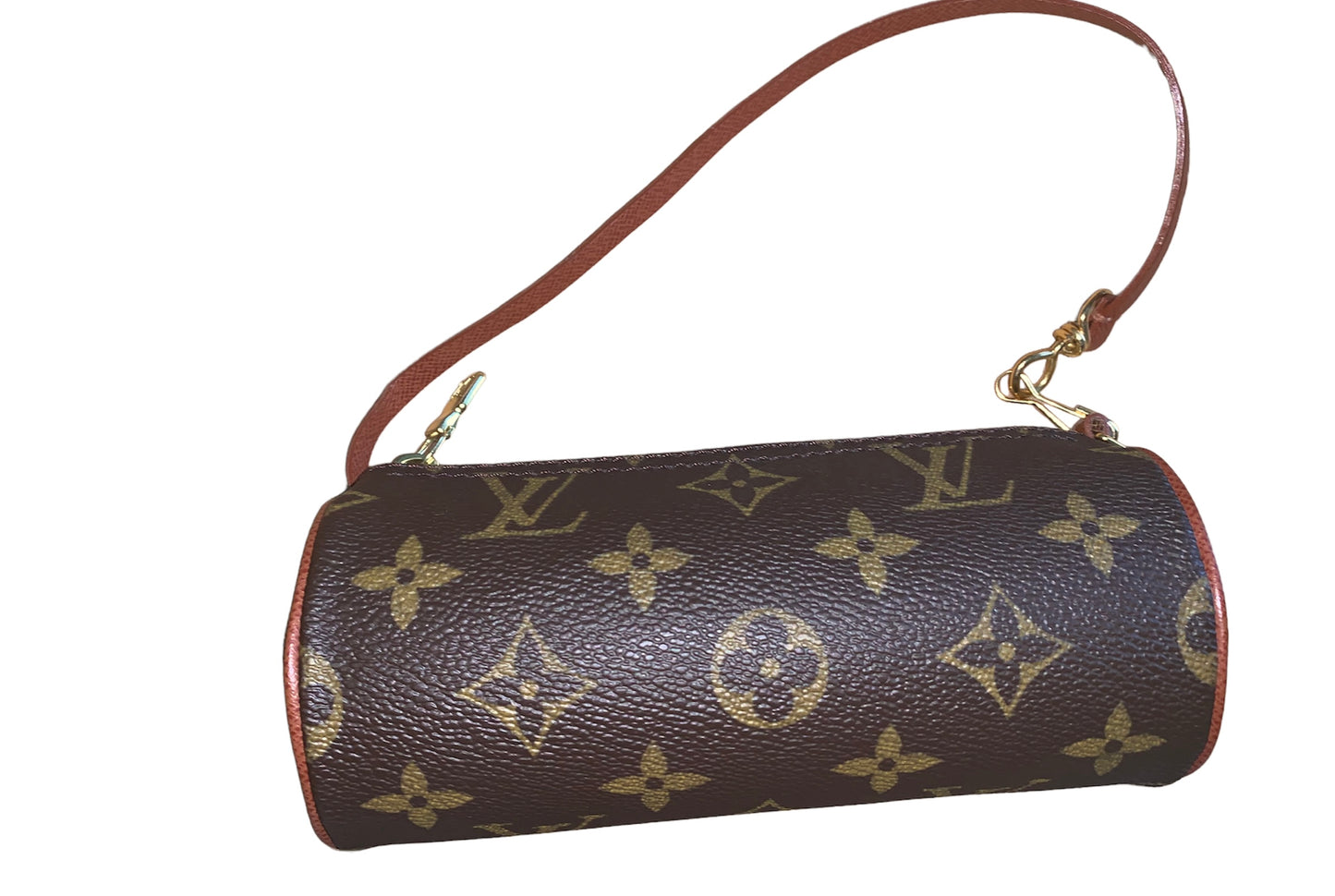 Authentic Vintage Louis Vuitton Brown Monogram Mini Papillon. 