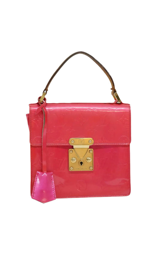 Authentic Vintage Louis Vuitton Pink Vernis Mini Hand bag