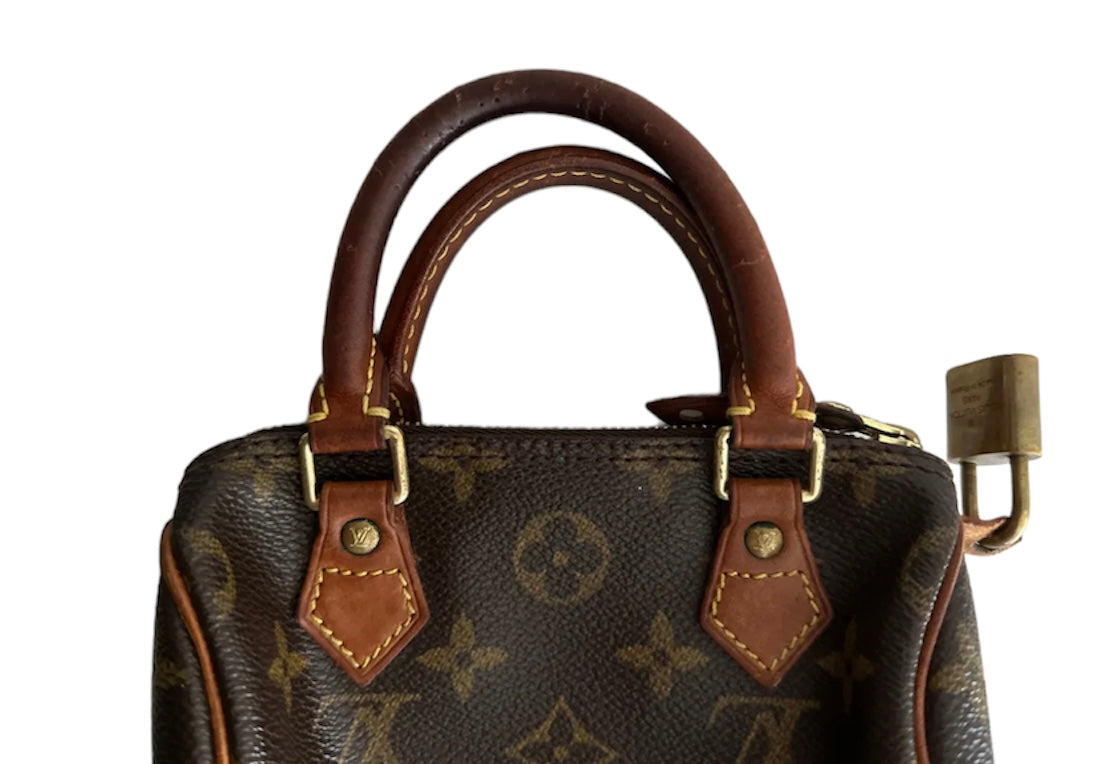 Authentic Vintage Louis Vuitton Monogram Mini Speedy bag