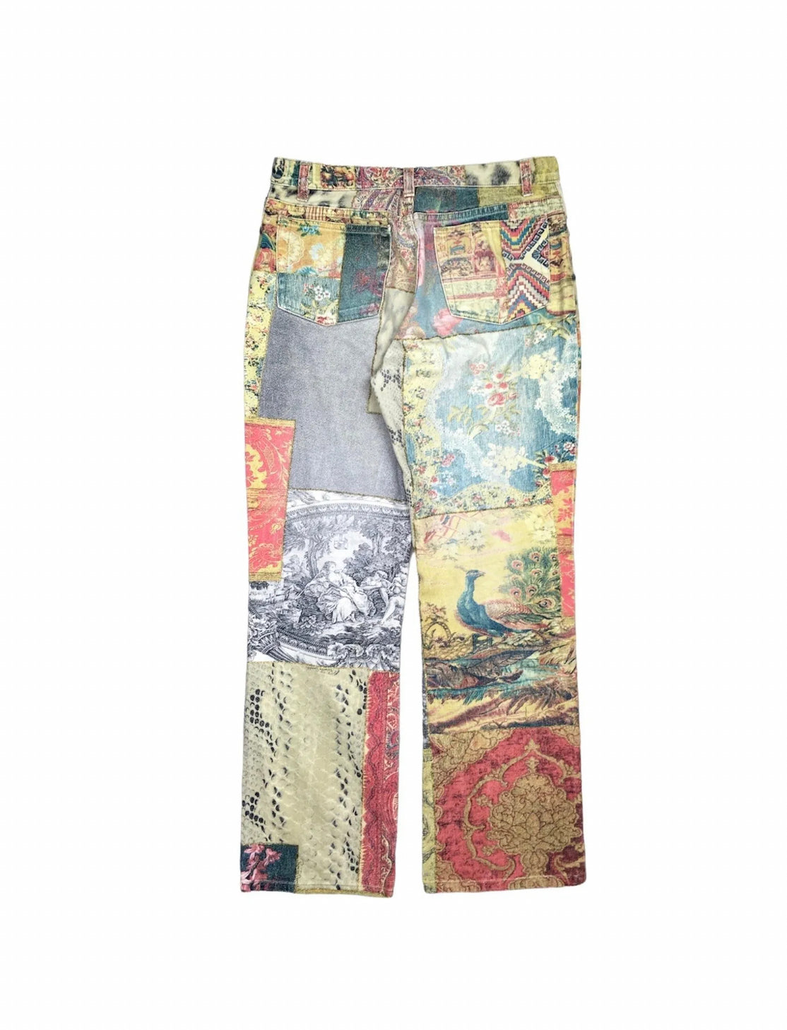 Roberto Cavalli Patchwork Jeans