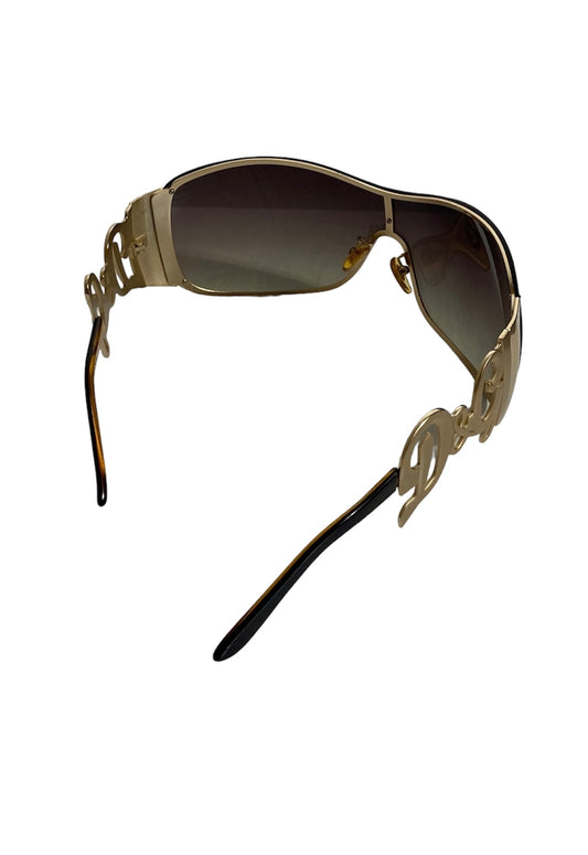 D&G Gold Logo Sunglasses